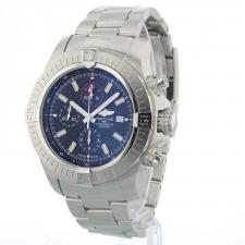 Gents Breitling Super Avenger A13375 Steel case with Black dial