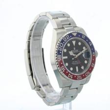 Gents Rolex GMT Master II 126710BLRO Steel case with Black dial
