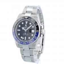 Gents Rolex GMT Master II 126710BLNR Stainless Steel case with Black dial