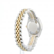 Ladies Rolex DateJust 31 178273 18ct Yellow Gold Stainless Steel case with Gilt Diamond dial