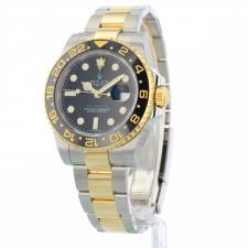 Gents Rolex GMT Master II 116713LN 18ct Yellow Gold   Stainless Steel case with Black dial