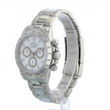 Gents Rolex Daytona 116520 Steel case with White dial