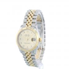 Ladies Rolex DateJust 31 278273 18ct Yellow Gold   Stainless Steel case with Champagne Diamond Set dial