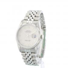 Gents Rolex DateJust 16234 Steel case with Ivory dial