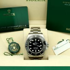 Gents Rolex Deep Sea 136660 Stainless Steel case with Black dial