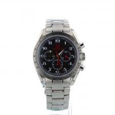 Gents Omega Speedmaster Broad Arrow 35565000 Steel case with Black dial