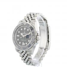 Gents Rolex GMT Master II 126710GRNR Stainless Steel case with Black dial
