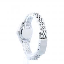 Ladies Rolex DateJust 69240 Steel case with Black Diamond dial