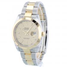 Gents Rolex Datejust 41 126303 18ct Yellow Gold   Stainless Steel case with Champagne Motif dial
