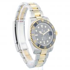 Gents Rolex Submariner Date 116613LN 18ct Yellow Gold Stainless Steel case with Black dial