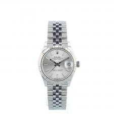 Ladies Rolex DateJust 31 278274 Steel case with Silver dial