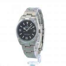 Gents Rolex Explorer 124270 Steel case with Black dial