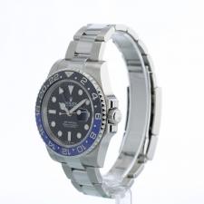 Gents Rolex GMT Master II 126710BLNR Stainless Steel case with Black dial