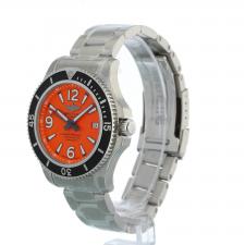 Gents Breitling Superocean Automatic 42 A17366 Steel case with Orange dial