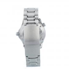 Gents Omega Seamaster 22525000 Stainless Steel case with Black Wave dial