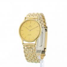 Gents Omega DeVille  G/P case with Gilt dial