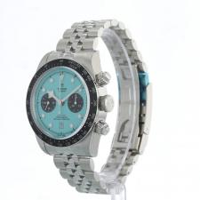 Gents Tudor Black Bay Chrono 79360N Steel case with Blue dial