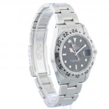 Gents Rolex Explorer II 16570 Steel case with Black dial