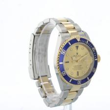 Gents Rolex Submariner Date 16613 18ct Yellow Gold   Stainless Steel case with Serti dial