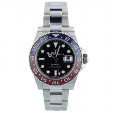 Gents Rolex GMT Master II 126710BLRO Stainless Steel case with Black dial