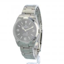 Gents Rolex Explorer 214270 Steel case with Black dial