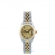 Ladies Rolex Lady-Datejust 26 179173 18ct Yellow Gold   Stainless Steel case with Gilt dial