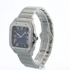 Gents Cartier Santos WSSA0030 Steel case with Blue dial