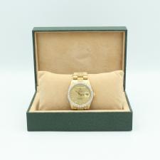 Gents Rolex Day Date 18248 18ct Yellow Gold case with Gilt Diamond dial