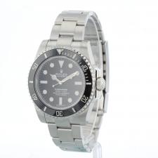 Gents Rolex Submariner Non Date 114060 Steel case with Black dial
