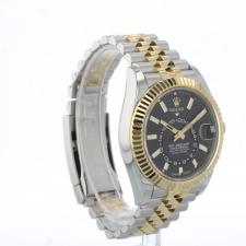 Gents Rolex Sky Dweller 336933 18ct Yellow Gold Stainless Steel case with Black dial