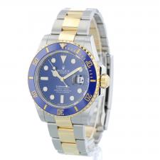 Gents Rolex Submariner Date 126613LB 18ct Yellow Gold   Stainless Steel case with Blue dial