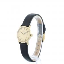 Ladies Omega Dress 9 CT case with Gilt dial