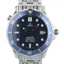 Gents Omega Seamaster 25318000 Steel case with Black Wave dial