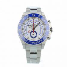 Gents Rolex Yacht-Master II 116680 Oystersteel case with White dial
