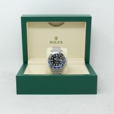 Gents Rolex GMT Master II 126710BLNR Steel case with Black dial