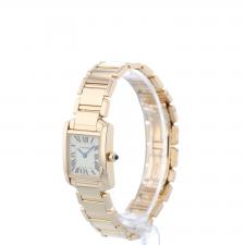 Ladies Cartier Tank Francaise 2793 18ct Rose Gold case with Cream dial