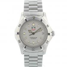 Gents Tag Heuer Professional WK1210 Steel case with Silver dial