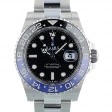 Gents Rolex GMT Master II 126710BLNR Steel case with Black dial