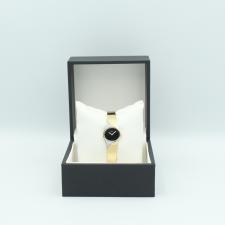 Ladies Chopard Dress watch 5045-2 18ct Yellow Gold case with Black dial