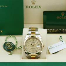 Gents Rolex Datejust 41 126303 18ct Yellow Gold   Stainless Steel case with Champagne Motif dial