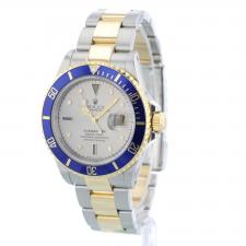 Gents Rolex Submariner Date 16613 18ct Yellow Gold   Stainless Steel case with Serti dial