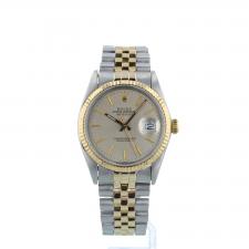 Gents Rolex DateJust 16013 18ct Yellow Gold   Stainless Steel case with Grey dial