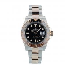 Gents Rolex GMT Master II 126711CHNR 18ct Rose Gold   Stainless Steel case with Black dial