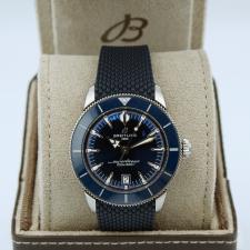 Gents Breitling Super Heritage 42 AB3111 Steel case with Blue dial