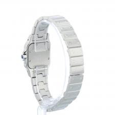 Ladies Cartier Santos Galbee W20056D6 Steel case with Silver dial