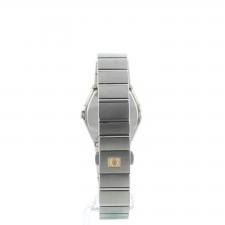 Ladies Omega Constellation 12315246051001 Steel case with Black Diamond dial