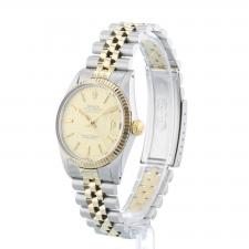 Gents Rolex DateJust  16013 18ct Yellow Gold   Stainless Steel case with Gilt dial