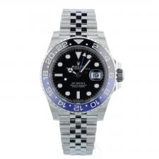 Gents Rolex GMT Master II 126710BLNR Stainless Steel case with Black dial