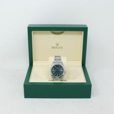 Gents Rolex Milgauss 116400GV Steel case with Blue dial