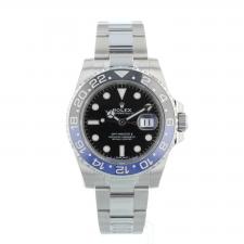 Gents Rolex GMT Master II 116710BLNR Steel case with Black dial